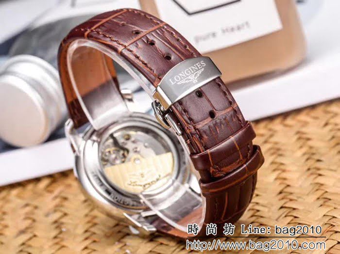 LONGINES浪琴 經典大三針 全自動機械 精品男士腕表 WSS1085